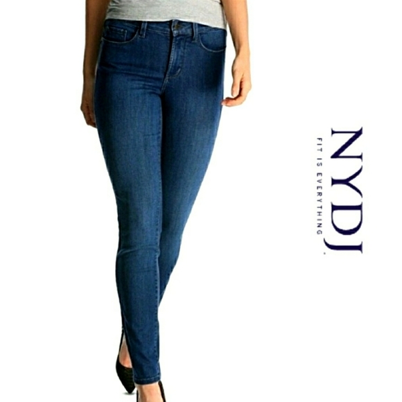 nydj alina legging jeans black